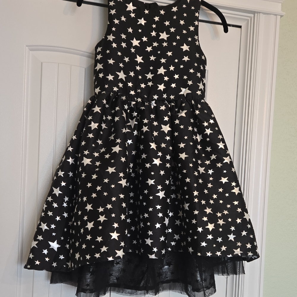 H&M Black and White Starry Kids Dress
